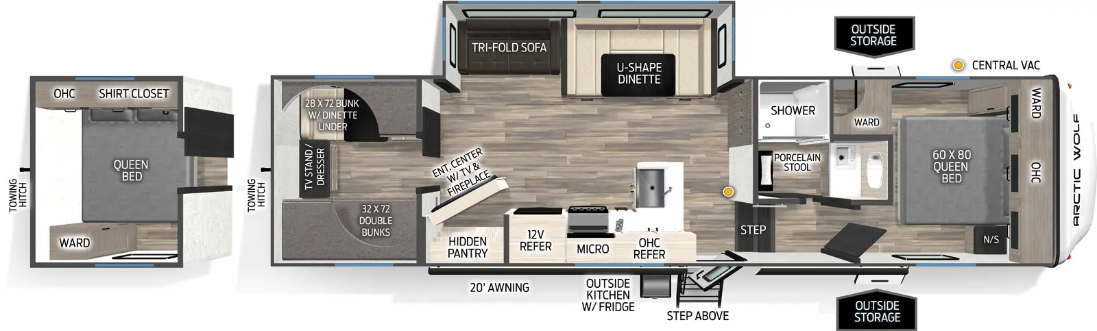 Arctic Wolf 285OPT Floorplan